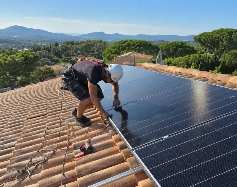 Installateur panneaux solaires Les Abrets en Dauphiné — pose photovoltaïque sur toiture