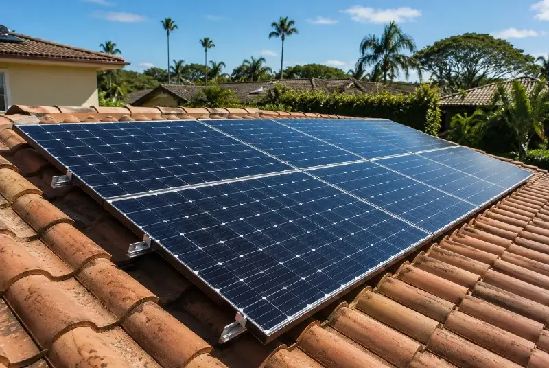 Installation de panneaux solaires aux Abrets en Dauphiné
